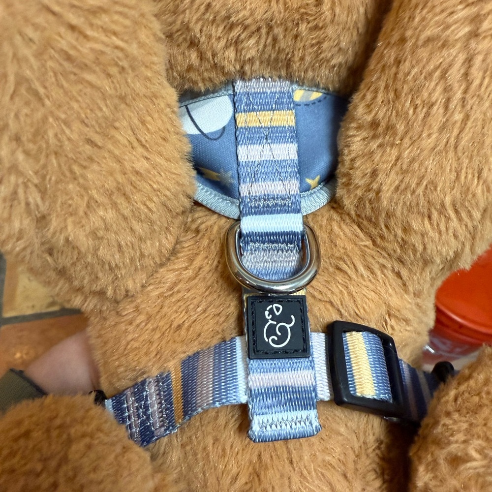 Lucy & Co. Lunar Blue/Gray Dog Harness | size XS - Picture 2 of 10